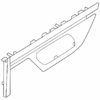 Interior Door Handle Trim - Infiniti (80683-7JD0A)