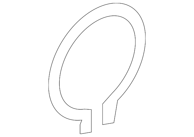 Drive Shaft Snap Ring - Infiniti (3970841W00)