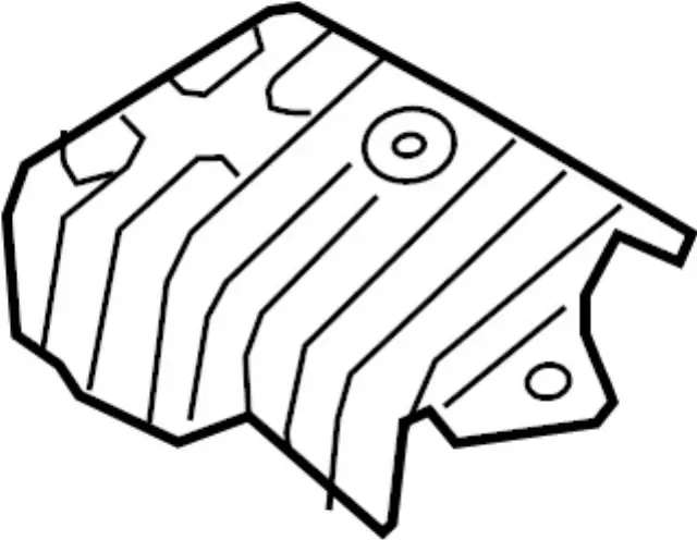 Heat Shield - Infiniti (747536SA0A) 1 Heat Shield - Infiniti (747536SA0A)