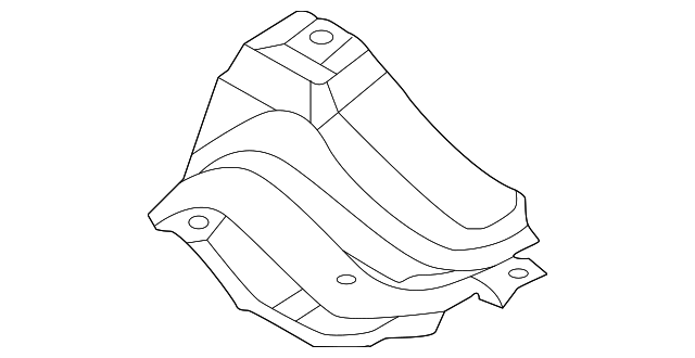 Heat Shield - Infiniti (747536SA0A) 2 Heat Shield - Infiniti (747536SA0A)