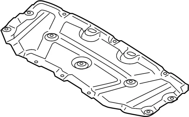 Hood Insulator - Infiniti (65840-6GW0A) 1 Hood Insulator - Infiniti (65840-6GW0A)