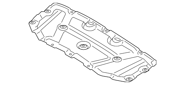 Hood Insulator - Infiniti (65840-6GW0A) 2 Hood Insulator - Infiniti (65840-6GW0A)