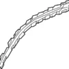 Front Pillar Reinforcement, Outer Left - Infiniti (G6215-9CMMA) 7 Front Pillar Reinforcement, Outer Left - Infiniti (G6215-9CMMA)