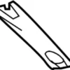 Floor Pan Splash Shield Brace - Infiniti (74871-5DE0A) 6 Floor Pan Splash Shield Brace - Infiniti (74871-5DE0A)