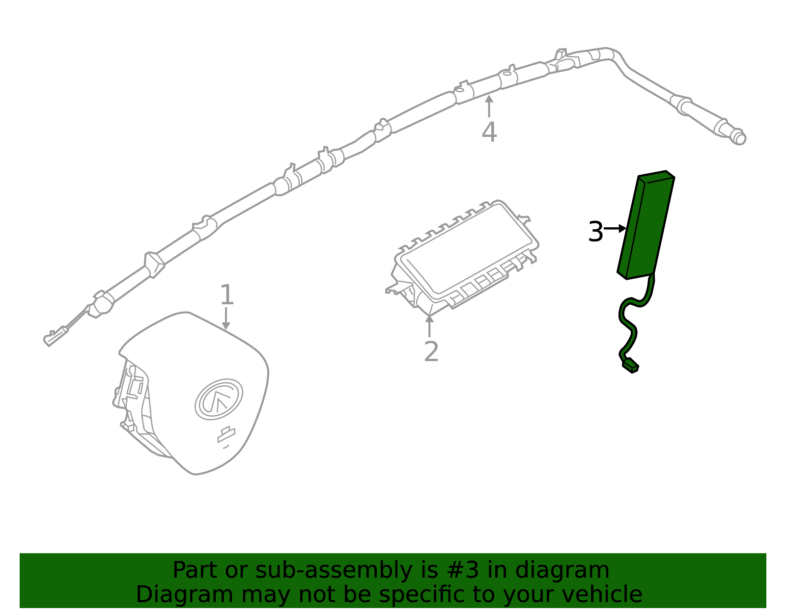 Ft Seat Air Bag - Infiniti (KHEH0-5CC0A) 1 Ft Seat Air Bag - Infiniti (KHEH0-5CC0A)