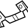 Inner Side Rail Bracket, Right - Infiniti (763C2-3WU1A)