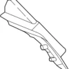 Rear Combination Lamp Rim, Left - Infiniti (26557-5CA0A)