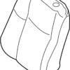 Seat Back Assembly - Infiniti (87650-9NC8D) 6 Seat Back Assembly - Infiniti (87650-9NC8D)