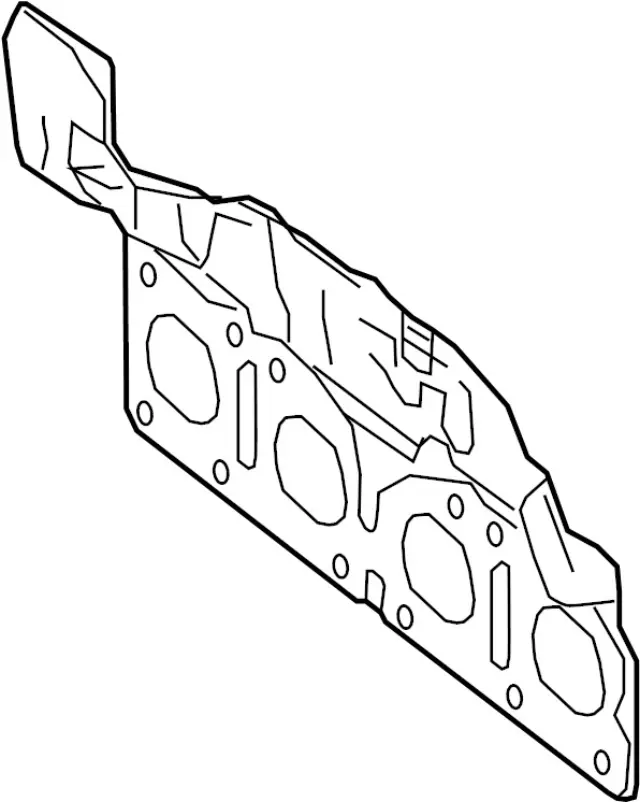 Engine Intake Manifold Gasket - Infiniti (1403553J10) 1 Engine Intake Manifold Gasket - Infiniti (1403553J10)