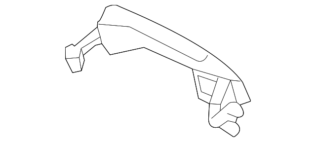 Exterior Door Handle - Infiniti (82640-5DB2A) 2 Exterior Door Handle - Infiniti (82640-5DB2A)