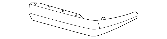 Side Molding - Infiniti (85074-7JA3A) 1 Side Molding - Infiniti (85074-7JA3A)