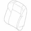 Seat Back Cushion Cover - Infiniti (87620-6SA5B)