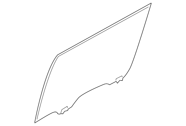Door Glass - Infiniti (823005ZA0A) 2 Door Glass - Infiniti (823005ZA0A)