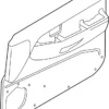Door Interior Trim Panel - Infiniti (80900-6SA1A) 7 Door Interior Trim Panel - Infiniti (80900-6SA1A)