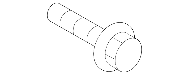 Bumper Impact Bar Bolt - Infiniti (622971BA0A) 2 Bumper Impact Bar Bolt - Infiniti (622971BA0A)