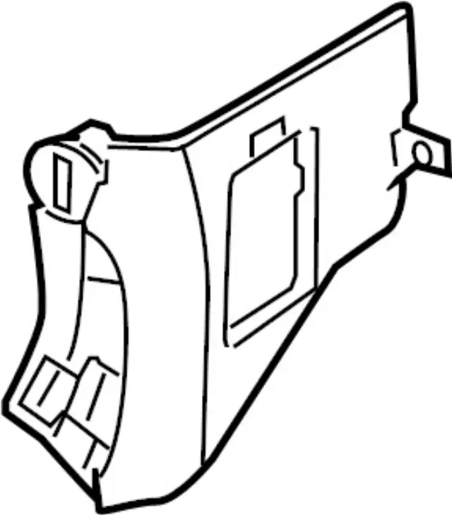 Kick Panel Trim - Infiniti (66900-1BG0B) 1 Kick Panel Trim - Infiniti (66900-1BG0B)