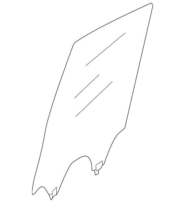 Door Glass - Infiniti (82300-3JA1C) 2 Door Glass - Infiniti (82300-3JA1C)