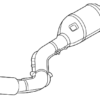 Exhaust Intermediate Pipe - Infiniti (200A0-6TX0A)