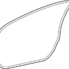 Front Door Weatherstrip, Left - Infiniti (80831-5DA0A)