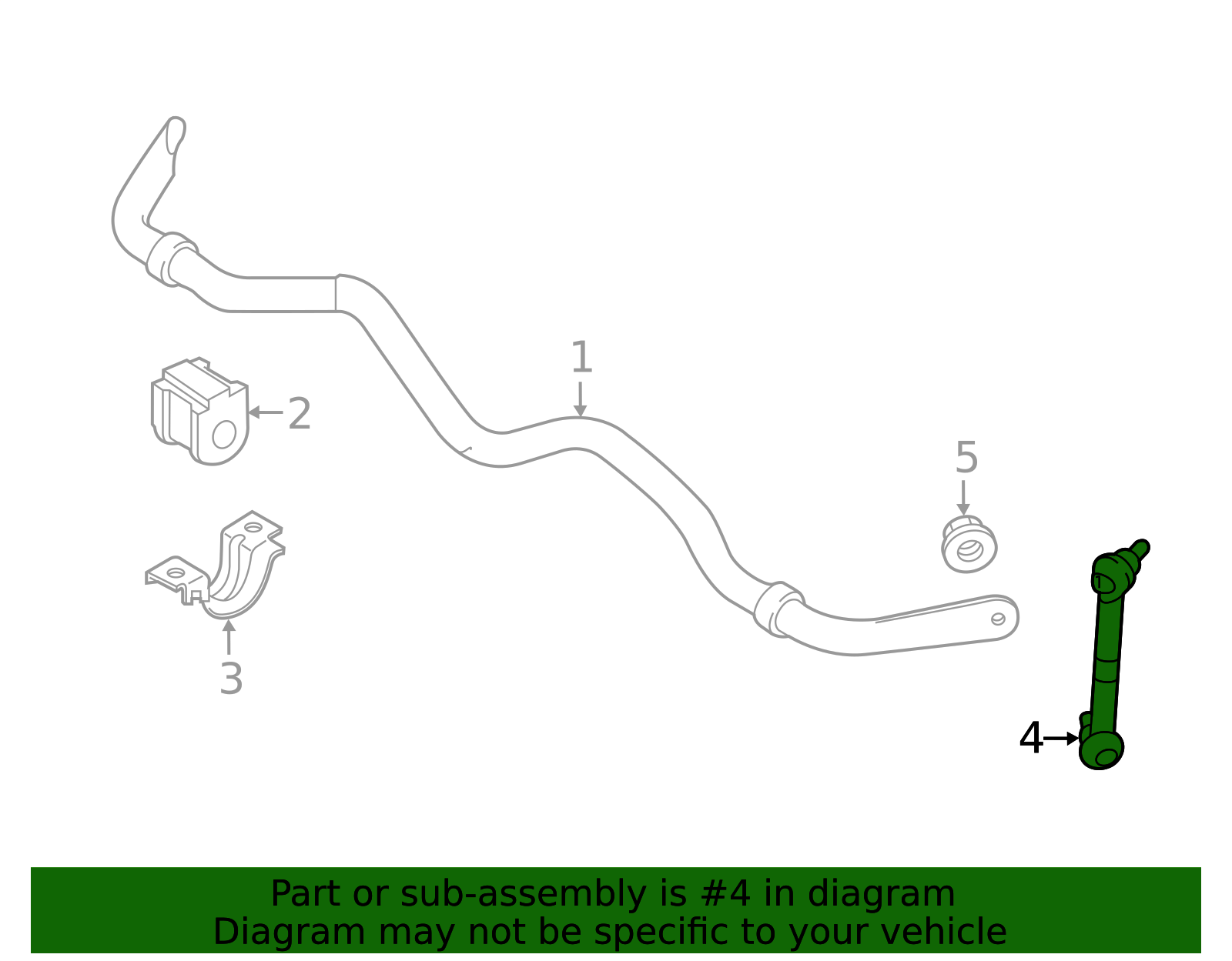Suspension Stabilizer Bar Link Kit - Infiniti (546181MA0C) 6 Suspension Stabilizer Bar Link Kit - Infiniti (546181MA0C)