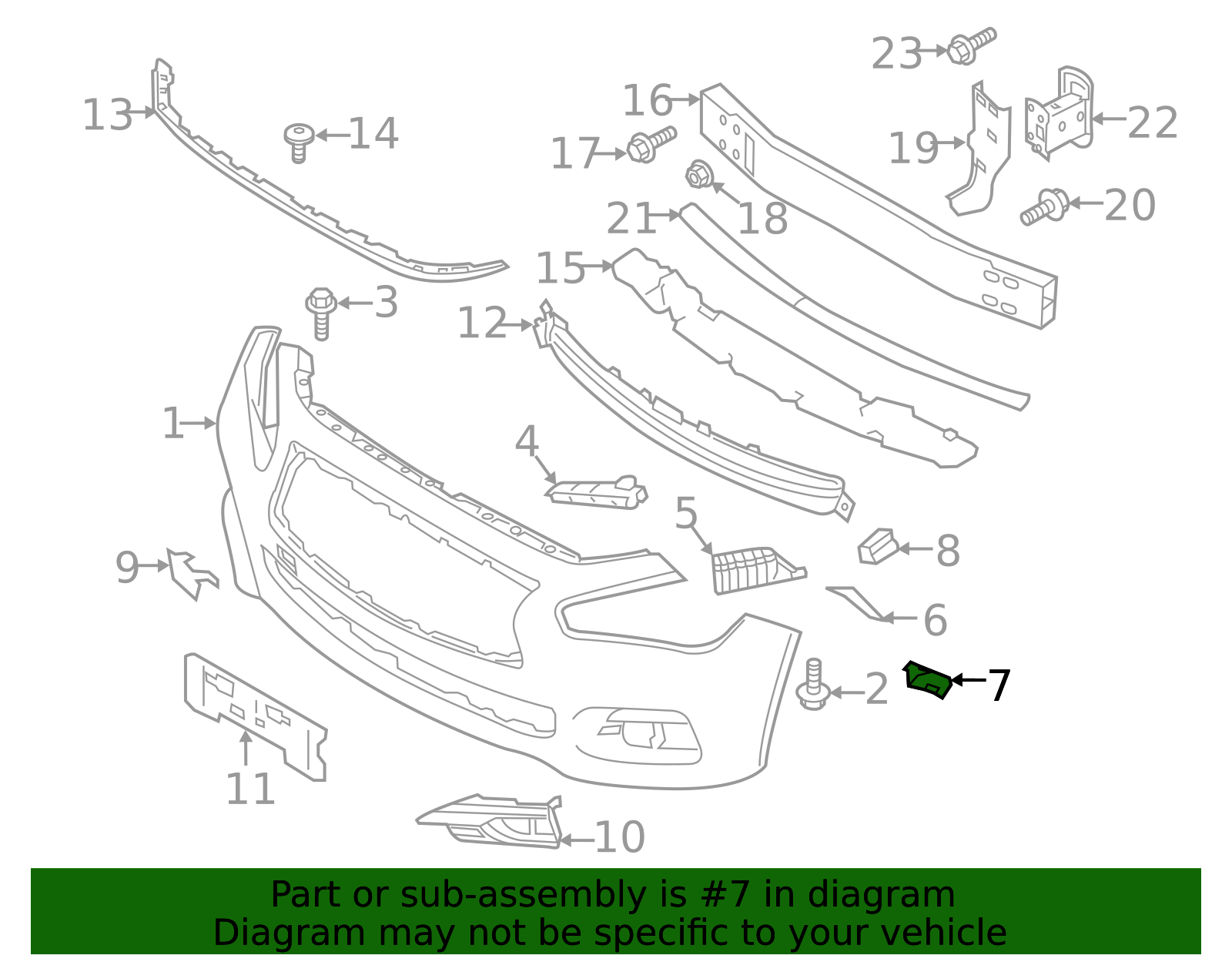 Bumper Cover Side Bracket - Infiniti (62045-4GA0A) 3 Bumper Cover Side Bracket - Infiniti (62045-4GA0A)