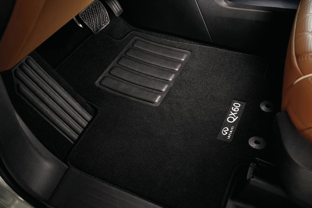 Carpeted Floor Mats (w/ Bench seats) - Infiniti (T99E2-6SA0A) 1 Carpeted Floor Mats (w/ Bench seats) - Infiniti (T99E2-6SA0A)