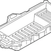 Luggage Floor Box Assembly - Infiniti (84985-5NA0A)