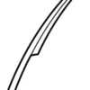 Front Door Sash Cover, Right - Infiniti (802D2-4GA1B)