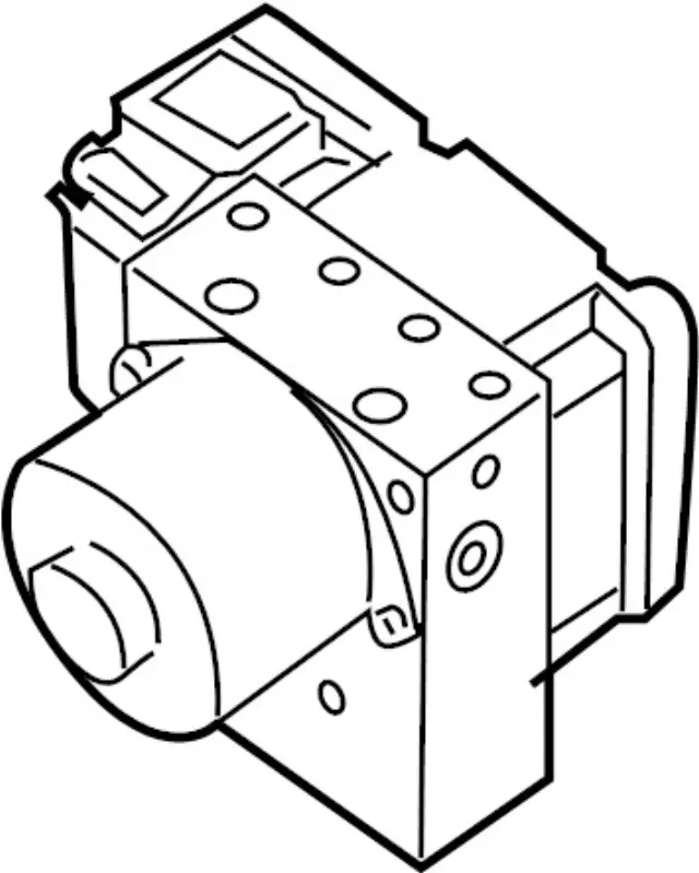 ABS Hydraulic Assembly - Infiniti (47660-3WL4A) 1 ABS Hydraulic Assembly - Infiniti (47660-3WL4A)