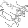 Engine Compartment Wiring Harness - Infiniti (24012-5VG4A)