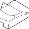Cushion Cover - Infiniti (88320-6JB3A)